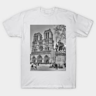 Notre Dame in Black & White T-Shirt